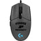 Purdue University Purdue Grey Logo G203 Prodigy RGB Wired Gaming Mouse Skin